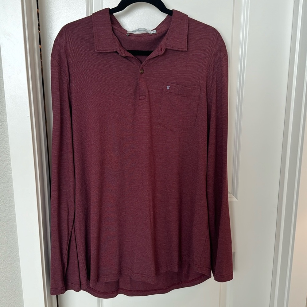 Criquet Men’s Long Sleeve Polo
